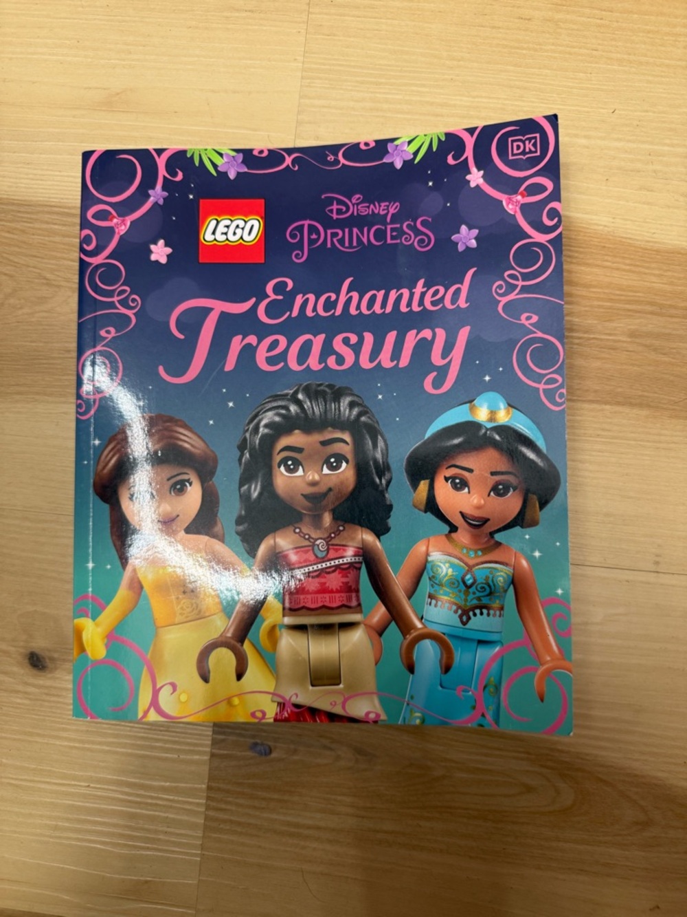 LEGO Disney Princess Enchanted Treasury Book - Pink & Blue